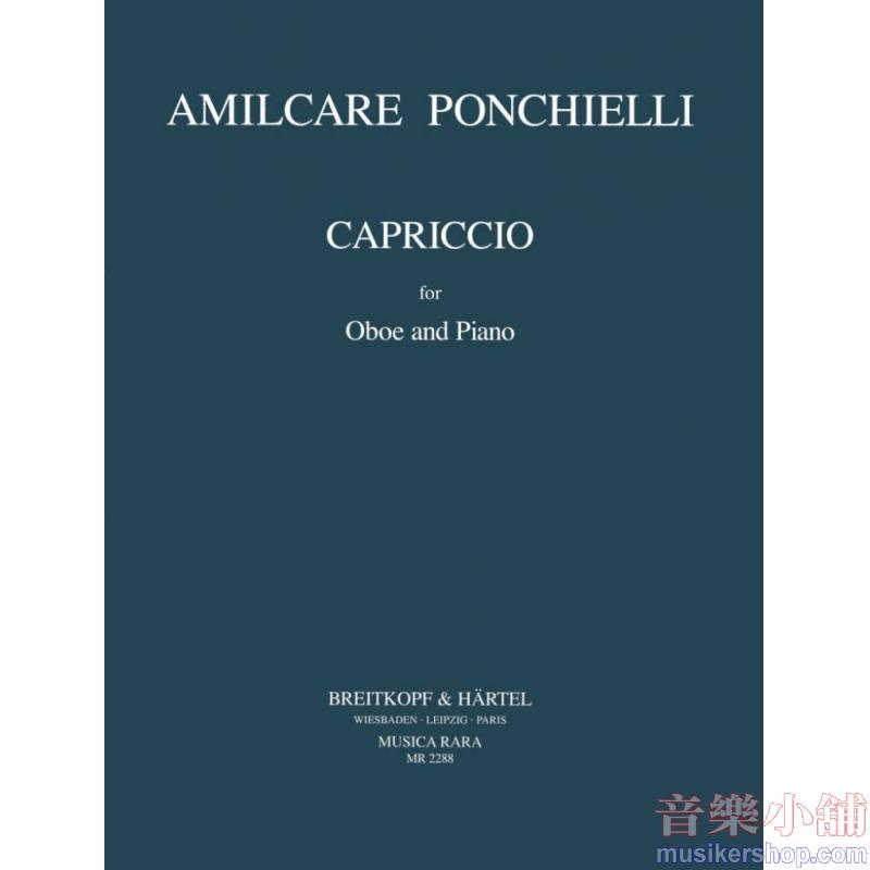 Amilcare Ponchielli : Capriccio for Oboe and Piano