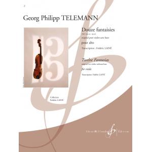 G. P. Telemann : Twelve Fantasias for Viola (Trans...