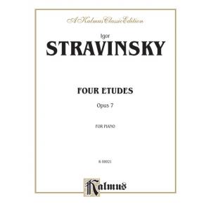 Igor Stravinsky : Four Etudes, Opus 7