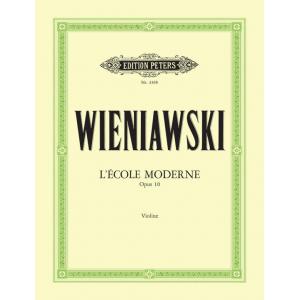 Wieniawski : L'École Moderne, Op. 10 Etudes-Capric...