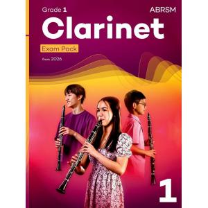 ABRSM Clarinet Exam Pack, Grade 1 – from 2026