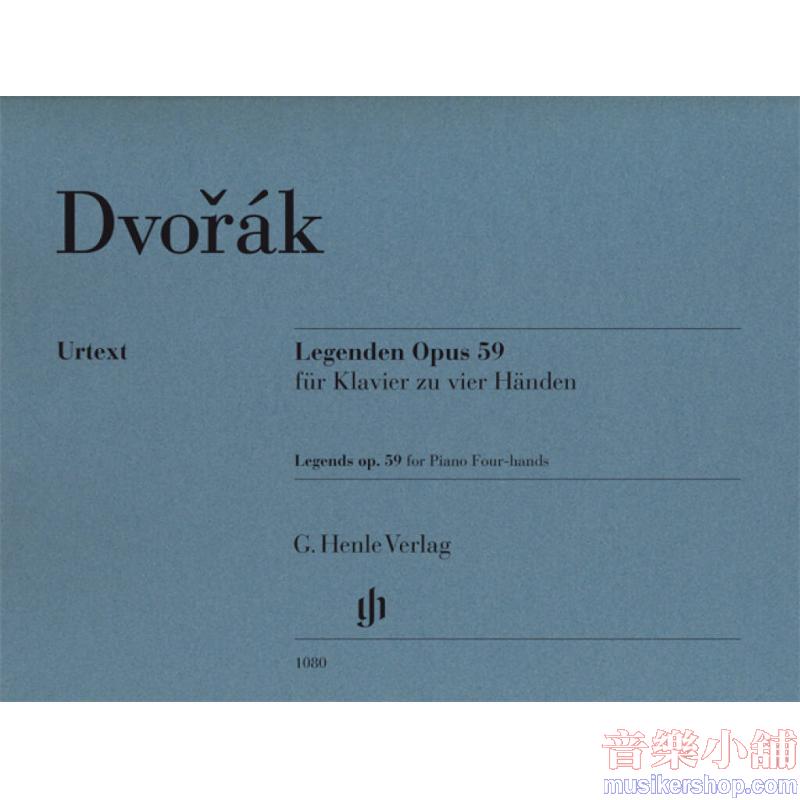 Antonín Dvořák : Legends, Op. 59 Piano Duet (1 Piano, 4 Hands) 