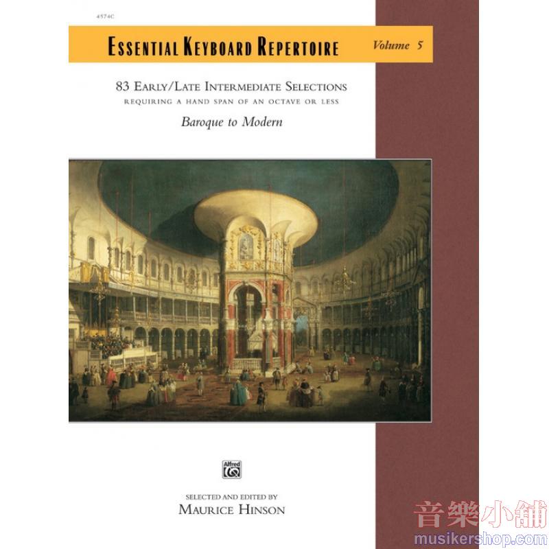 Essential Keyboard Repertoire, Volume 5 (Requiring a Handspan of an Octave or Less)