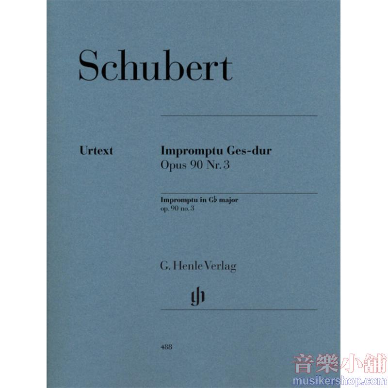 Franz Schubert : Impromptu in G-flat major, Op. 90 No. 3, D 899