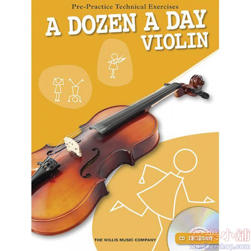 A Dozen a Day : Violin with CD