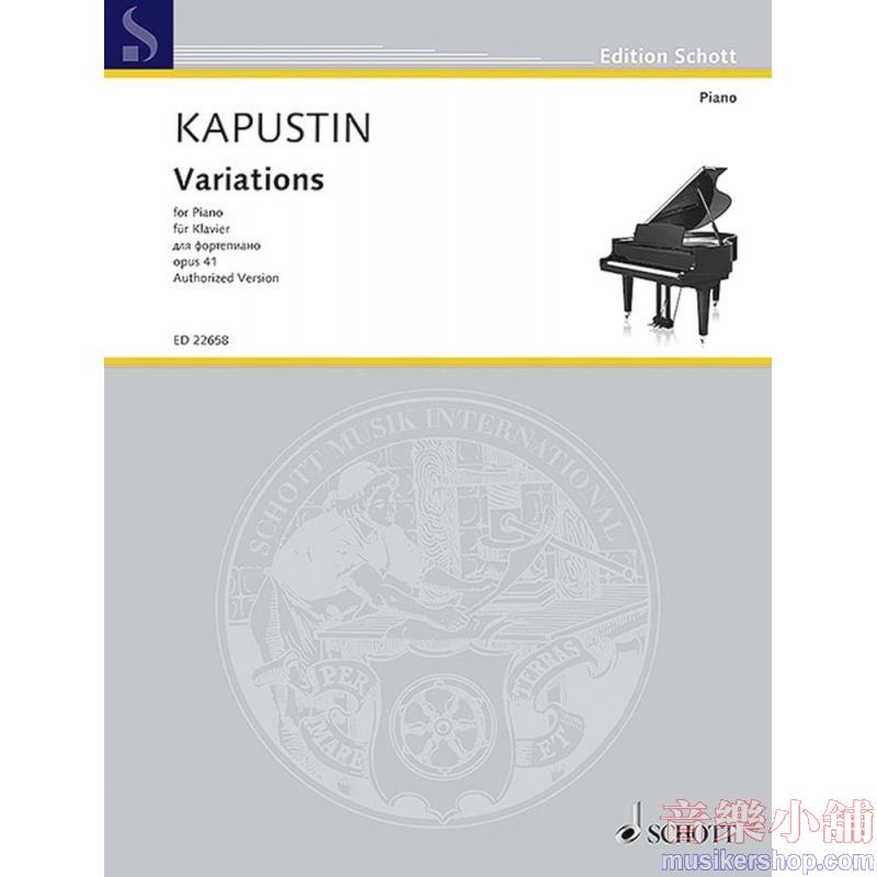 Kapustin : Variations (Authorized Version)