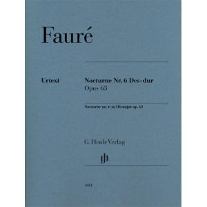 Fauré: Nocturne No. 6 in D-flat Major, Op. 63