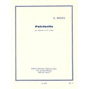 Eugène Bozza : Pulcinella for Clarinet and Piano (...
