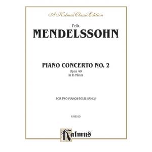 Mendelssohn: Piano Concerto No. 2 in D Minor, Op. ...