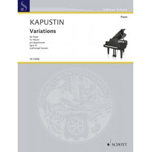 Kapustin : Variations (Authorized Version)