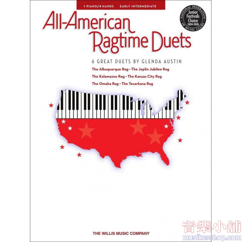 Glenda Austin : All-American Ragtime Duets