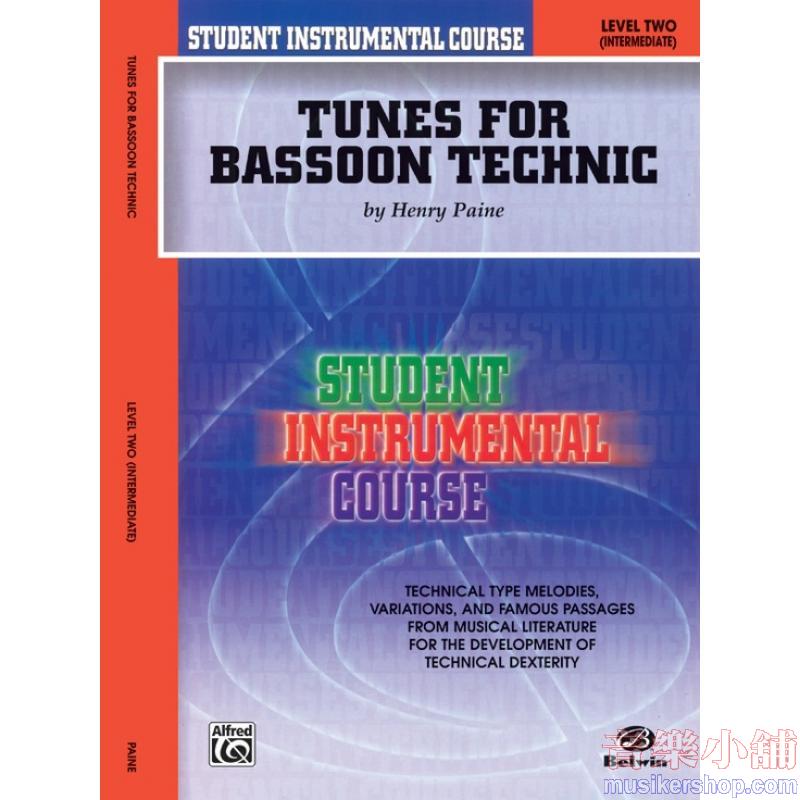 Student Instrumental Course – Tunes for Bassoon Technic, Level II