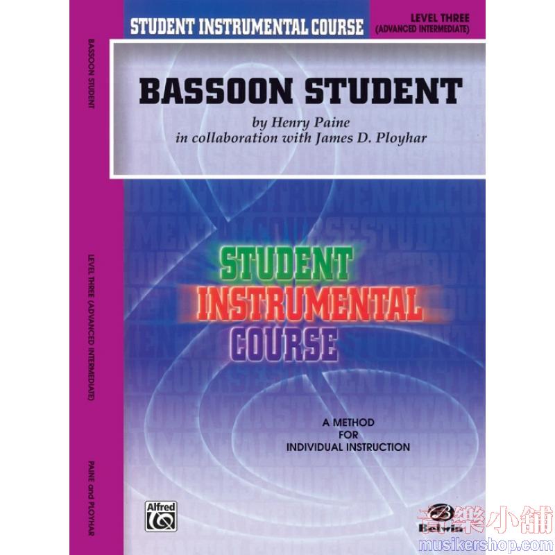 Student Instrumental Course – Bassoon Student, Level III