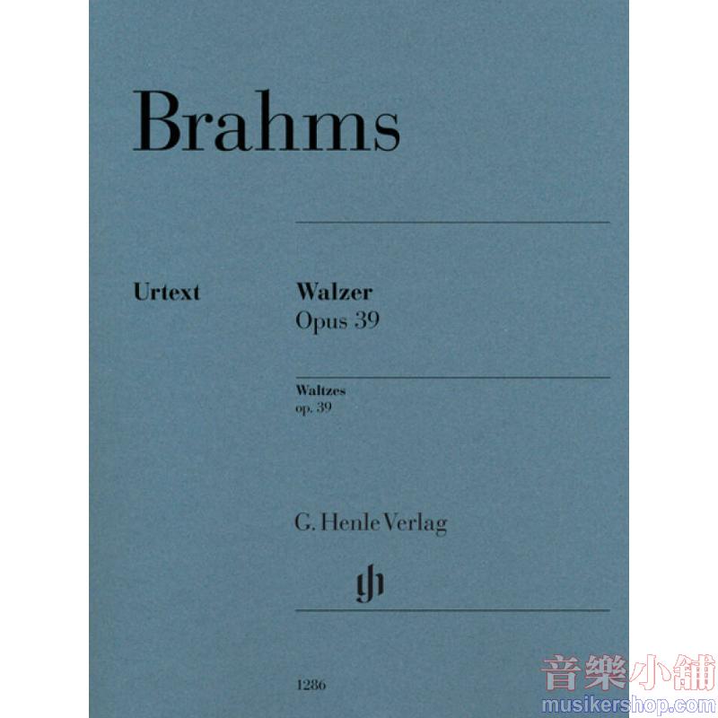 Brahma:Waltzes Op.39