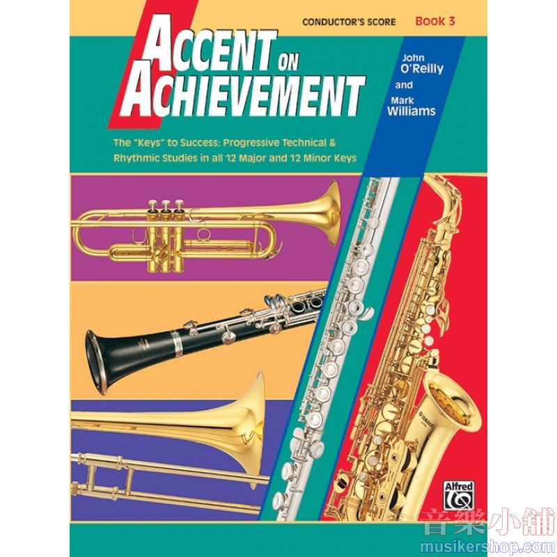 Accent on Achievement, Book 3 (Conductor's Score)