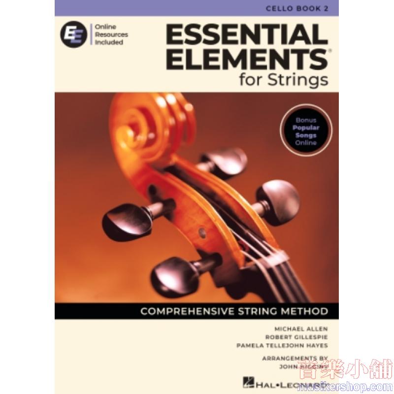 Essential Elements for Strings – Cello Book 2 with Online Resources