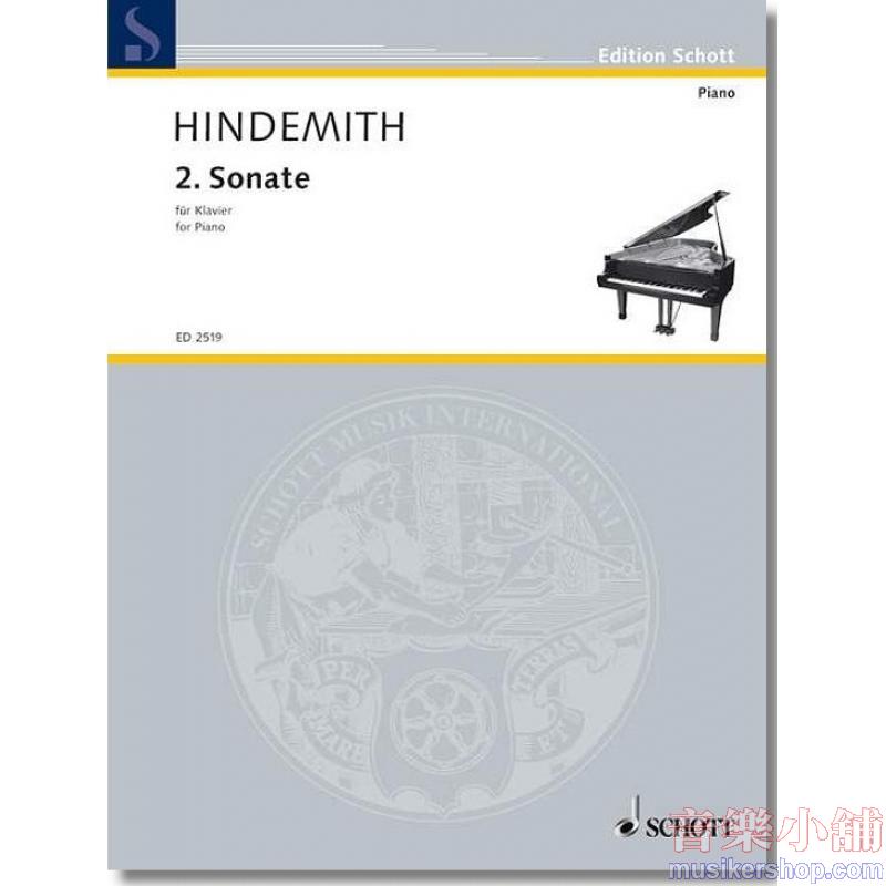 Paul Hindemith : Sonata II in G Major for Piano