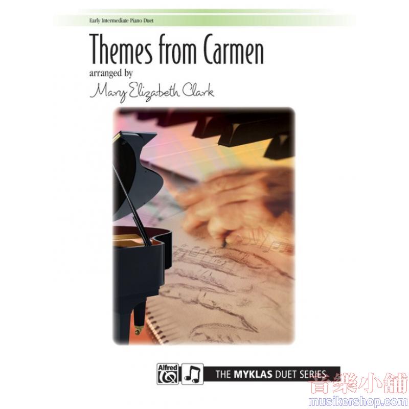 Georges Bizet : Themes from Carmen Piano Duet (1 Piano, 4 Hands) 