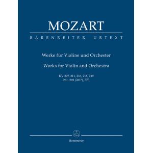Wolfgang Amadeus Mozart : Works for Violin and Orc...