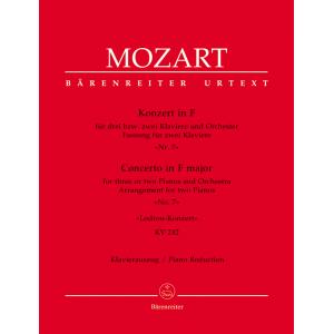 Mozart : Concerto for Piano and Orchestra no. 7 in...