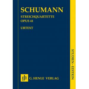 Robert Schumann : String Quartets op. 41 (Study Sc...