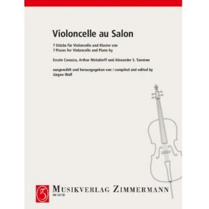Jürgen Wolf : Violoncelle au Salon (Metzdorff, Cav...