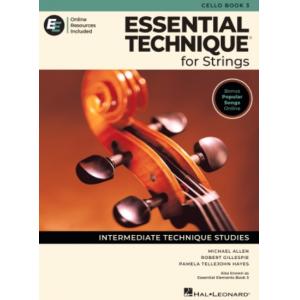 Essential Technique for Strings – Cello Book 3 wit...