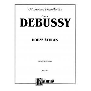 Claude Debussy : Douze Études For Piano Solo