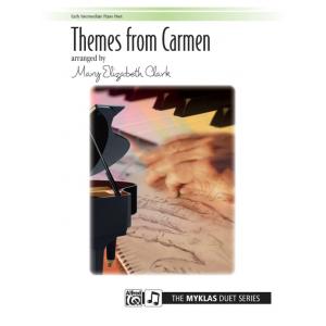 Georges Bizet : Themes from Carmen Piano Duet (1 Piano, 4 Hands) 