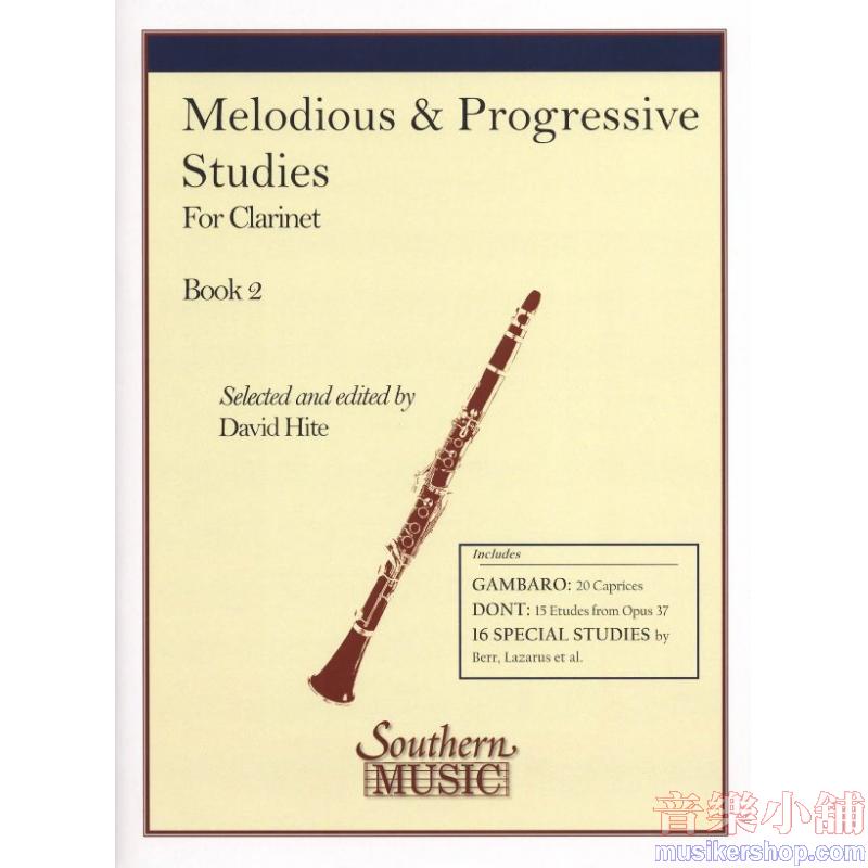 David Hite : Melodious and Progressive Studies for Clarinet, Book 2