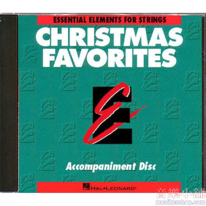 Essential Elements Christmas Favorites for Strings (CD Accompaniment)