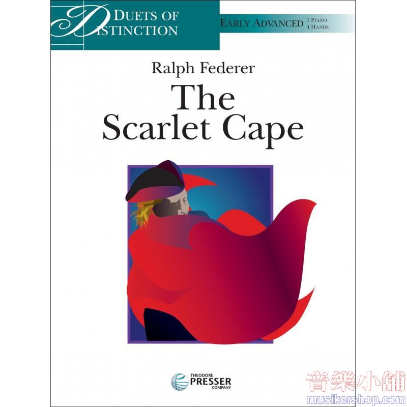 Ralph Federer : The Scarlet Cape Piano Duet (1 Piano, 4 Hands)
