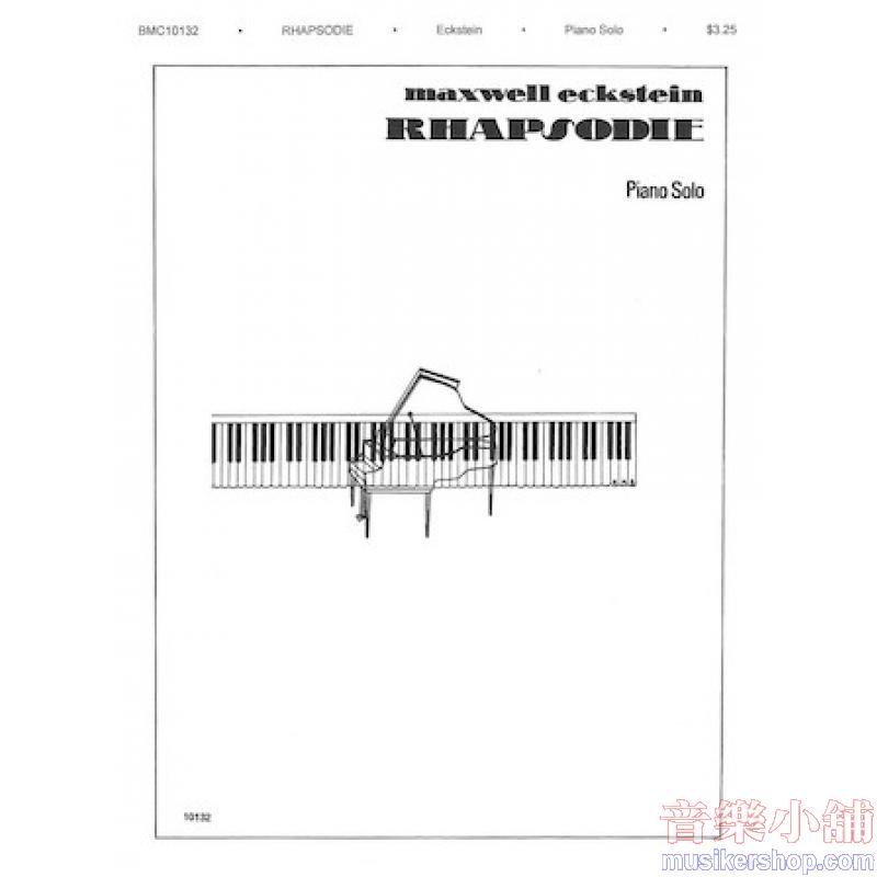 Maxwell Eckstein : Rhapsodie Piano Solo