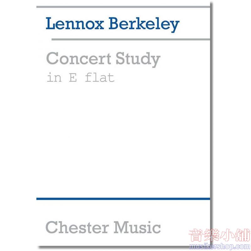 Lennox Berkeley : Concert Study In E-flat, Op. 48, No. 2 Piano Solo
