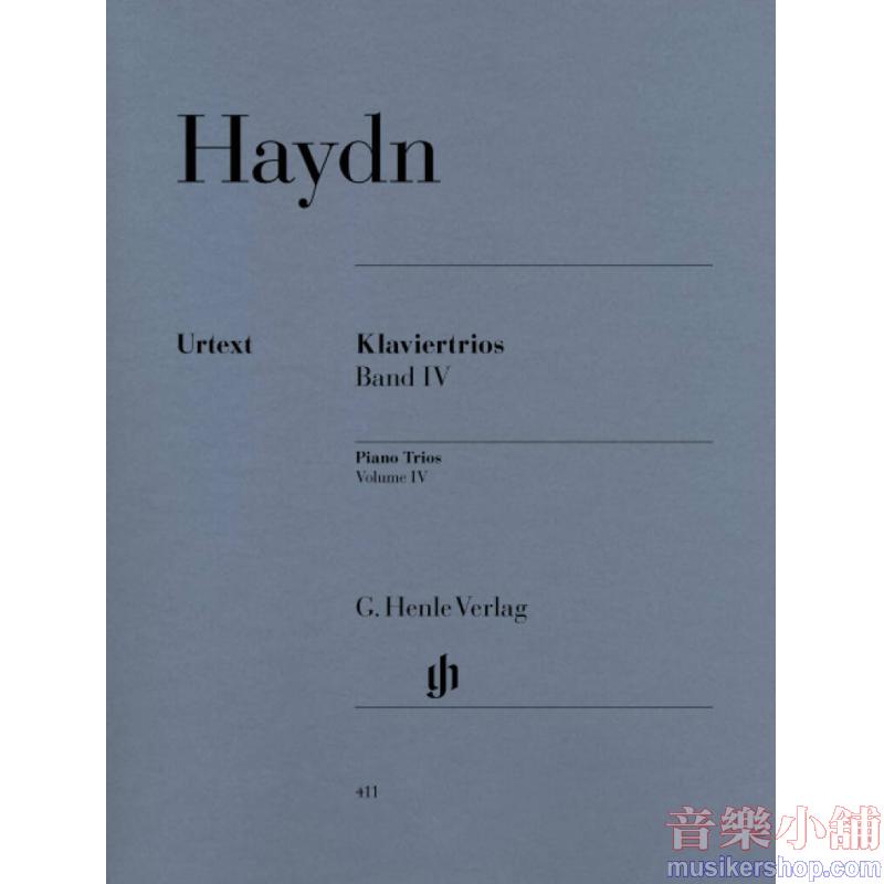 Joseph Haydn : Piano Trios, Volume IV (Hob. XV:18–26) (Urtext) Piano Trio (Violin, Cello, Piano) 