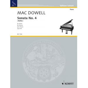 Edward MacDowell : Sonata No. 4 in E minor, "Keltic", Op. 59
