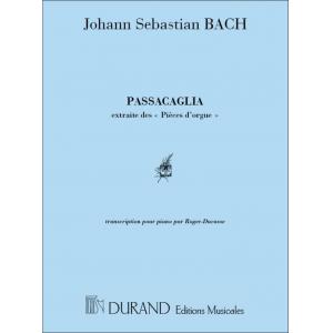 Johann Sebastian Bach : Passacaglia Piano solo ( A...