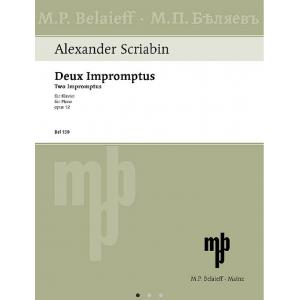 Alexander Scriabin : Two Impromptus, Op. 12