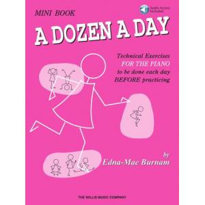 Edna-Mae Burnam : A Dozen a Day Mini Book / Audio