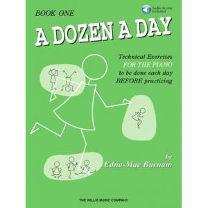 Edna-Mae Burnam : A Dozen a Day Book 1 / Audio