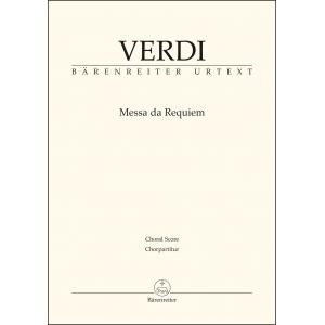 Giuseppe Verdi : Messa da Requiem Choral Score (SA...