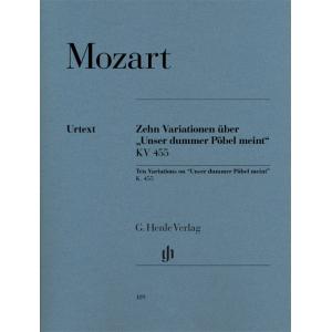 Wolfgang Amadeus Mozart : 10 Variations on “Unser ...