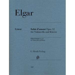 Edward Elgar : Salut d'amour, Op. 12 Cello and Pia...