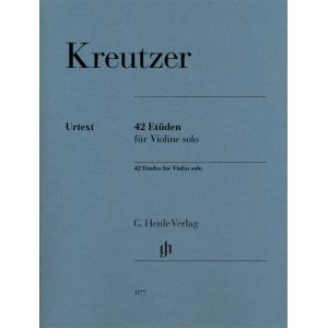 Rodolphe Kreutzer : 42 Etudes for Violin solo