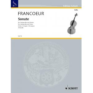 François Francoeur : Sonata in E Major Cello and P...