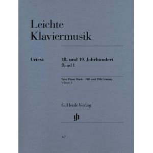 Easy Piano Music – 18th and 19th Century, Volume I