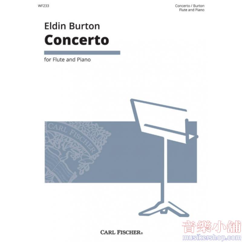 Eldin Burton : Concerto for Flute (edited by Simon Reeves)