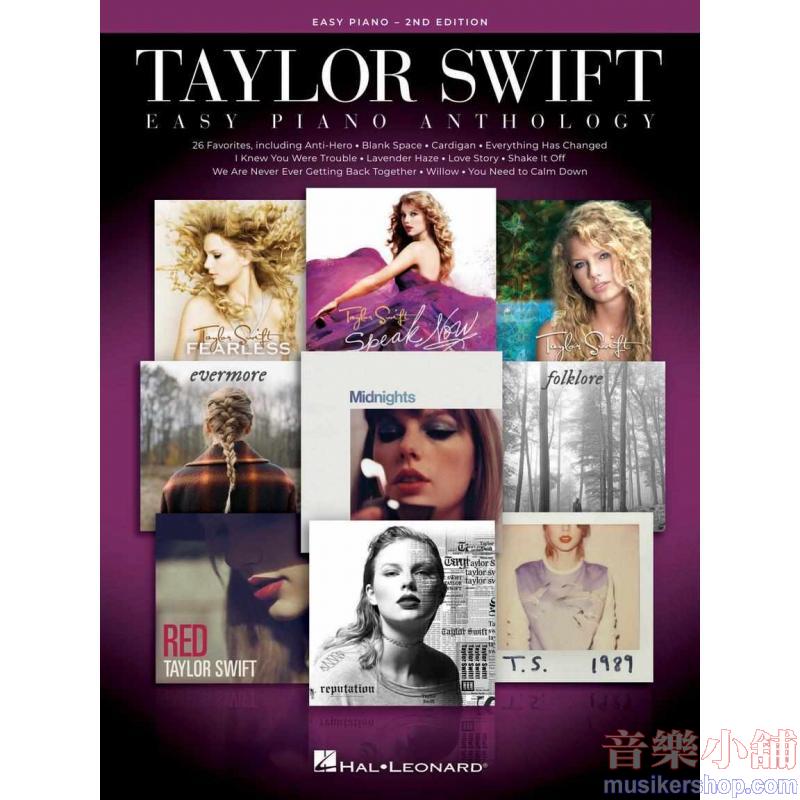 Taylor Swift Easy Piano Anthology - 2nd Edition Easy Piano Personality