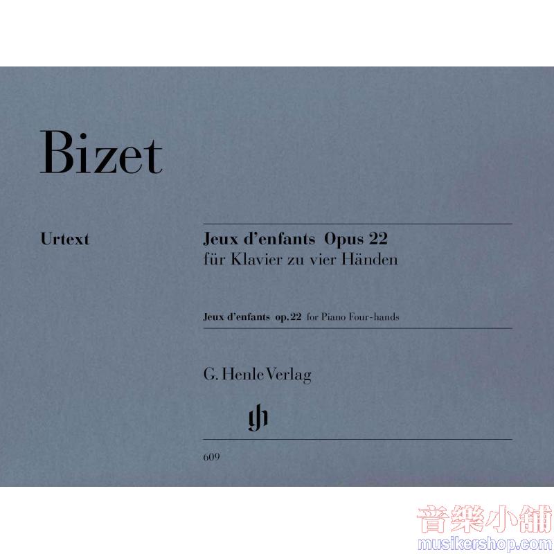 Georges Bizet : Jeux d'enfants, Op. 22 Piano Duet (1 Piano, 4 Hands)