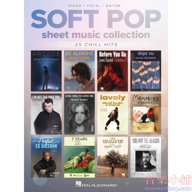 Soft Pop Sheet Music Collection Piano/Vocal/Guitar Songbook